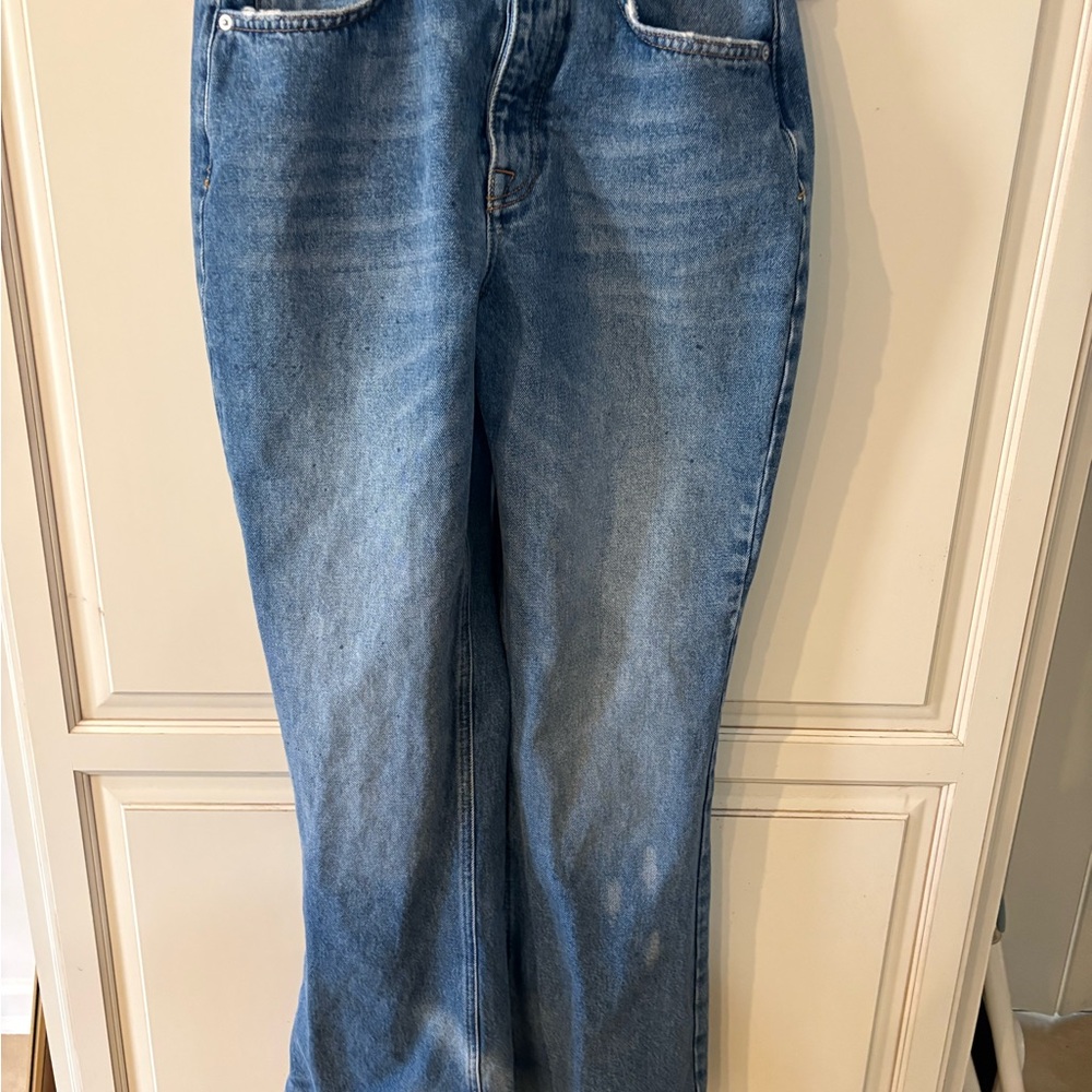 We The Free Blue Boot Cut Jeans